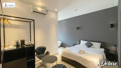 욕조가 있는 디럭스 더블룸 — A In Hotel Riverside